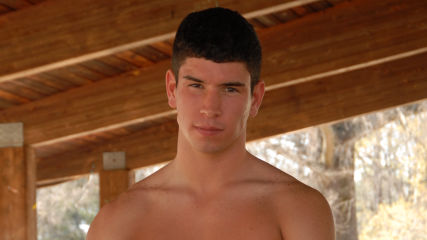 Jock Boy Stiff In His Shorts