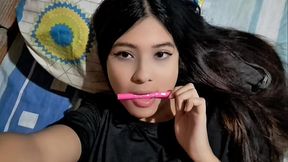 COMPA&Ntilde_ERA DE TRABAJO ME MANDA UN VIDEO PARA TOCARME CON ELLA