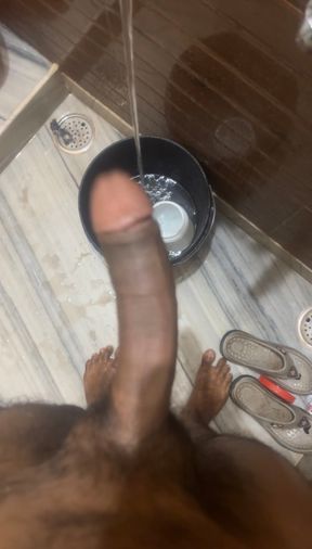 Mastarbation with my big cock