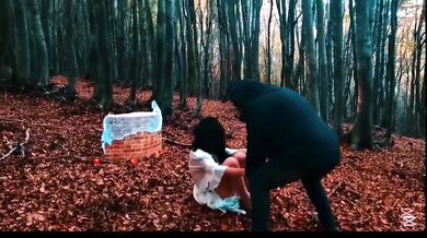 Perverse Dreams Of Being Fucked And Cummed In Mouth In The Woods Halloween