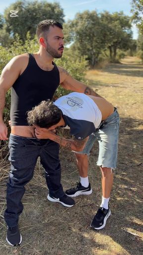 He Was Pissing and I Ended up with His Cock in My Mouth