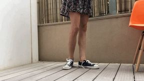 SHOEPLAY SOCKLESS IN CONVERSE - MP4 HD