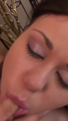 Thrilling moment from &quot;Divine teen baggy tight and willing is being worked on by her lover&quot;