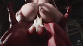 Karlach - Balls-Deep Futanari Anal Desires