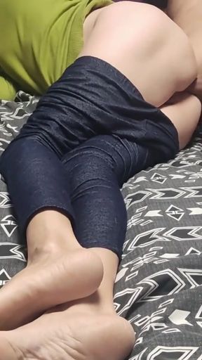 Sharing a Bed with my Stepmom Mature MILF   Clip 1