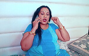 Desi big boobs nurse checking penis of her patient