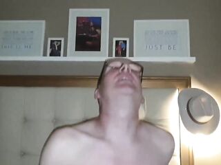 Anal training with double sex tool before getting fisted