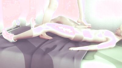 Alan is a kinky nympho who gives handjobs and footjobs in a cartoon sex video