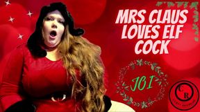 Mrs Claus Loves Elf Cock - JOI - CurvyRedhead - AVI