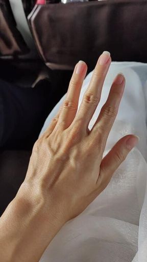 Elegant Moving Hand Vein