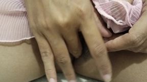 Milf horny masturbate with hijab