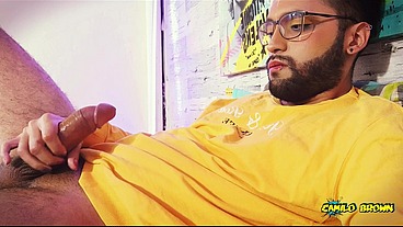 Jerking my big uncut cock until I cum. Would you like me to cum in your ass next? ?