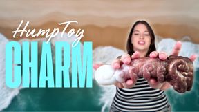 HUMPTOY CHARM DILDO REVIEW - BODY-SAFE SILICONE, NON-PHALLIC, SUCTION CUP DILDO - SYDNEY SCREAMS