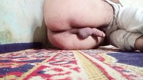 My showing ass handjob