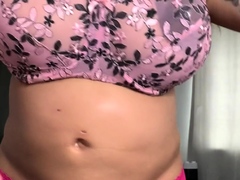 Big boobs milf masturbates with her dildo