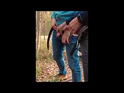 It was a long road, so we stopped to pee.