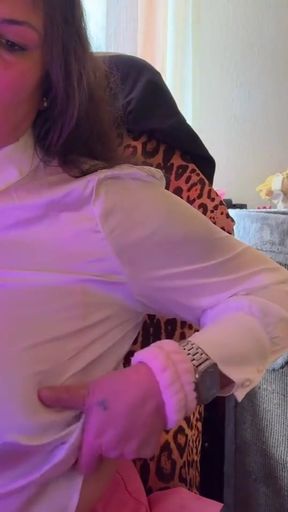 Fat slut with fat udders   Clip 1