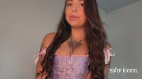 Gentle JOI Soft Domme Latina Whispered Guidance & Praise