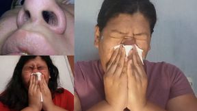 Clearing My Nose – Short Compilation + Hairy Nostrils Focus