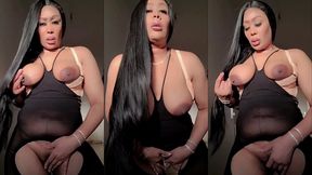 la grosse cochonne de lala milano te fait un strip-tease tes pas pret ! crise ...