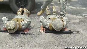 Very Rough Man-on-Boy Real Gay Sex: Military Outdoor Punishment
