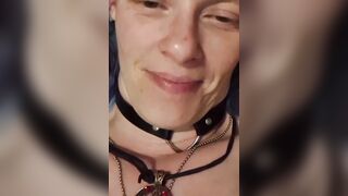 KittieNoOne tried to scene fucking herself and squirt