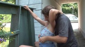 Perverted Blonde Loves Sucking and Fucking in Public
