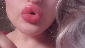 Bimbo red lipgloss captivated