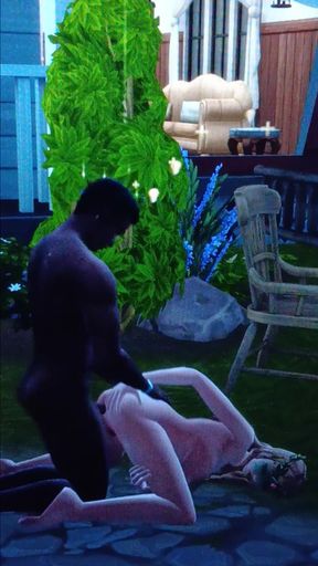 Sims 4 Felicity the Fairy and Kash the Werewolf