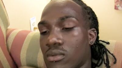 Marcus Majore Jacks His Big Chocolate Dick
