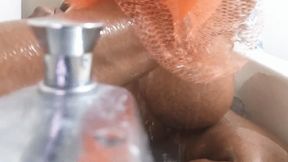Teeny Watches Giantess Goddess Take a Bath POV 1080 Smaller