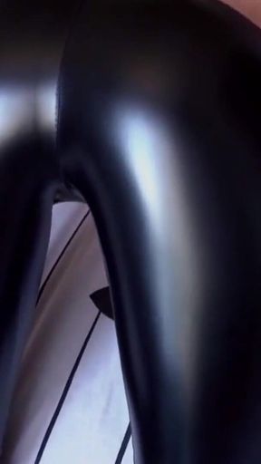 Leather Leggings Doggystyle Fuck