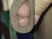 Twink masturbate big dick and pre cum 🍆💦