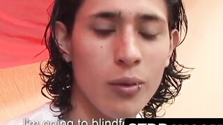 Blind-Fold Anal Drilling Twinks - Gay Blowjob & Ass Fucking Action