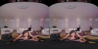 FuckPassVR - Kinky brunette Stacy Cruz wraps her pussy around your cock until you cum on her tits