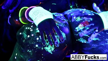 Black Light Rainy Night with Abigal Mac &amp_ Ava Addams