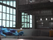 Cock Hungry, Druth Cock Vore Growth Animation