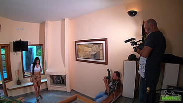A estrela pornô Yara Morganna nos bastidores - Nego Catra - Capoeira Ator - Sandro Lima - Binho Ted