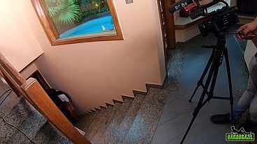 A estrela pornô Yara Morganna nos bastidores - Nego Catra - Capoeira Ator - Sandro Lima - Binho Ted