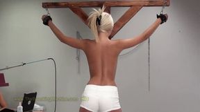 Tyron Spanking Machine bare back whipping - 2809