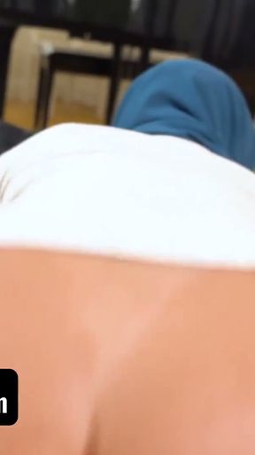 Hijab Hookup - "Please, Fuck Me Teacher" Muslim Babe Penelope Woods Says To Her Religion Teacher   Clip 2