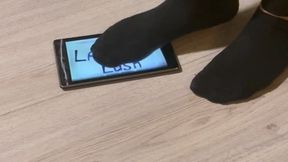 Part 1 - Crushing your tablet with my black socks & sports shoes
