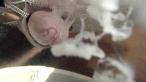 Underwater closeup cumshot by Wankulator