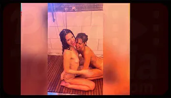 Abbie Maley & Riley Reid: Steamy Shower Lesbian Play Full Video