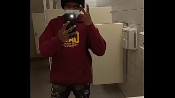 Look at me in the bathroom as a library one