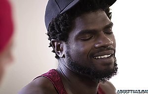 Interracial fuck between two horny guys Devin Trez and Damien White