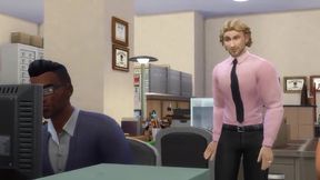 The Office Sims Parody (Asian Futa Seduced by BWC)  Episode 48