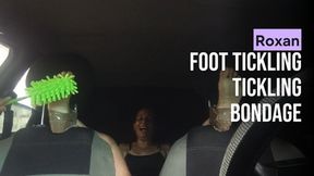 Tickling the Feet of a Goddess Tied Up in the Car (3)