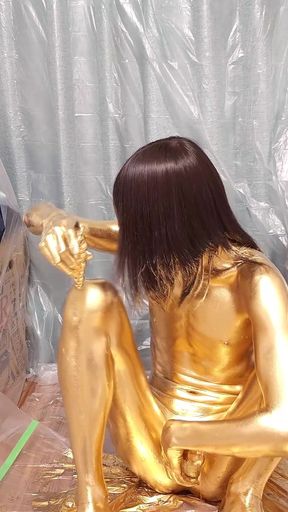 Gold Body Paint