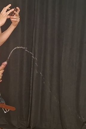 Sexy Guy Pissing Again. I Love This Piss